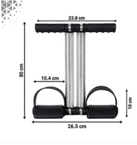 Dual Steel Spring Tummy Trimmer For Men & Women | Home Gym Body Shaper & Fitness Pull-Up Bar